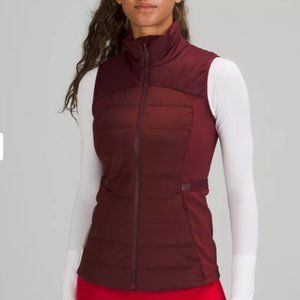 Lululemon Down for It All Vest, size 6